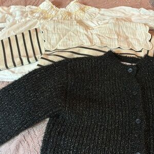 Zara girls bundle 2 sweaters. Size 2-3. Does not include yellow and white blouse